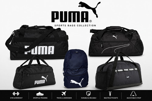 Puma sports duffel - duffel, black