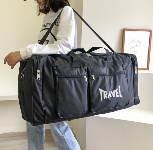 1pc foldable travel duffel bag - travel,
