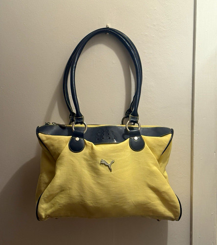 Rare vintage puma yellow - rare, yellow/navy