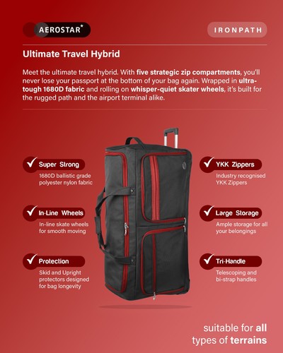 Wheeled duffle bag - wheeled, xl