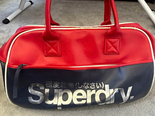 Superdry large red - large, navy
