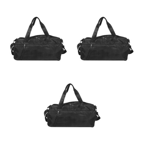 Reusable polyester gym duffel - reusable,
